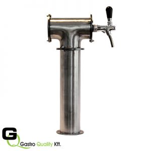 1 csapos, T-slim csapoló torony - króm