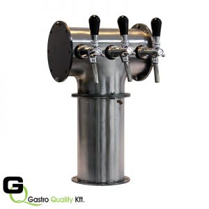 Small Stocky csapoló torony - króm