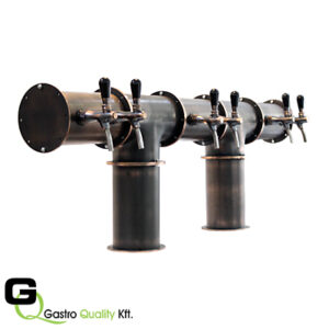 The Old Bandit csapoló torony - antikolt bronz