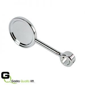 KRÓM EMBLÉMA TARTÓ - hosszú szárral