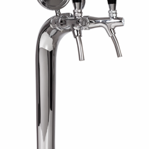 Krómozott Cobra csapolótorony - 2 tagos