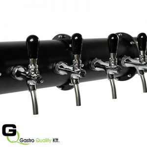 GQ Long Bridge – 8 csapos, fém sörcsapoló torony