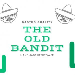 The Old Bandit csapoló torony - antikolt bronz